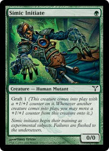 [092]【EN】シミックの信徒/Simic Initiate【DIS】[C][緑]