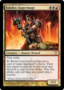 [132]【EN】ラクドスの穴開け魔道士/Rakdos Augermage【DIS】[R][多色]