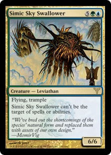 [139]【EN】【FOIL】シミックの空呑み/Simic Sky Swallower【DIS】[R][多色]