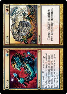 [154]【EN】【FOIL】確率+結末/Odds+Ends【DIS】[R][多色]
