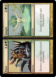 [155]【EN】【FOIL】純粋+単純/Pure+Simple【DIS】[U][多色]