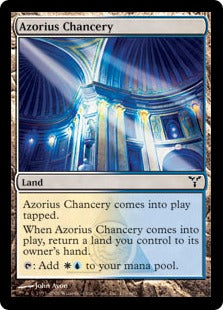 [170]【EN】【FOIL】アゾリウスの大法官庁/Azorius Chancery【DIS】[C][土地]