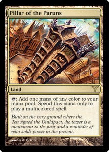 [176]【EN】【FOIL】パルンズの柱/Pillar of the Paruns【DIS】[R][土地]