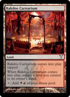 [178]【EN】【FOIL】ラクドスの肉儀場/Rakdos Carnarium【DIS】[C][土地]