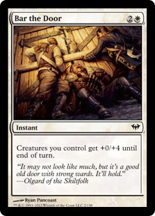 [002]【EN】扉に閂/Bar the Door【DKA】[C][白]