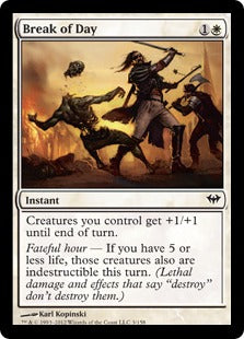 [003]【EN】【FOIL】暁天/Break of Day【DKA】[C][白]