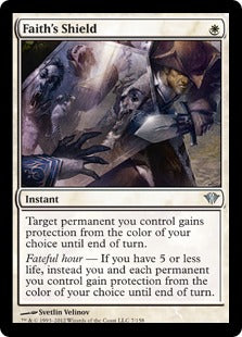 [007]【EN】【FOIL】信仰の盾/Faith's Shield【DKA】[U][白]