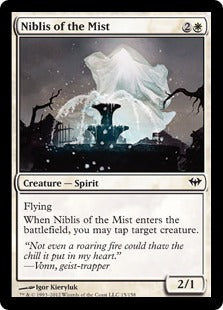 [015]【EN】霧のニブリス/Niblis of the Mist【DKA】[C][白]