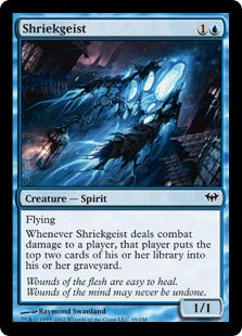 [049]【EN】【FOIL】叫び霊/Shriekgeist【DKA】[C][青]