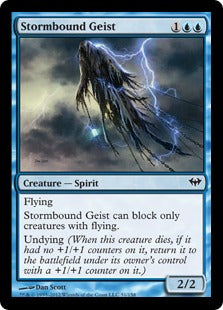 [051]【EN】嵐縛りの霊/Stormbound Geist【DKA】[C][青]