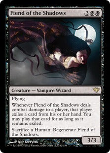 [062]【EN】影の悪鬼/Fiend of the Shadows【DKA】[R][黒]