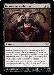 [069]【EN】【FOIL】高まる野心/Increasing Ambition【DKA】[R][黒]