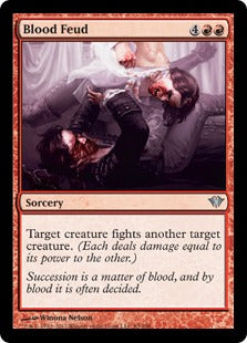 [083]【EN】【FOIL】血の抗争/Blood Feud【DKA】[U][赤]