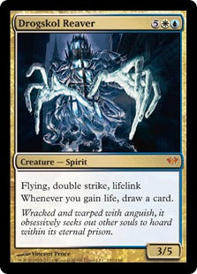 [137]【EN】【FOIL】ドラグスコルの肉裂き/Drogskol Reaver【DKA】[M][多色]