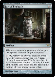 [152]【EN】目玉の壺/Jar of Eyeballs【DKA】[R][茶]
