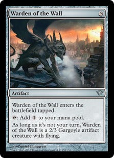 [153]【EN】【FOIL】壁の守部/Warden of the Wall【DKA】[U][茶]