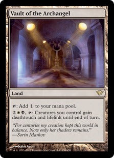[158]【EN】【FOIL】大天使の霊堂/Vault of the Archangel【DKA】[R][土地]