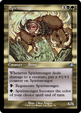[370]【EN】■旧枠■魂売り/Spiritmonger【DMR】[U][多色]