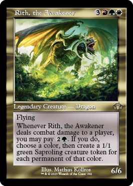 [366]【EN】■旧枠■煽動するものリース/Rith, the Awakener【DMR】[R][多色]