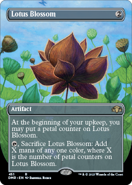 [451]【EN】■ボーダーレス■水蓮の花/Lotus Blossom【DMR】[R][茶]