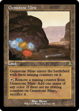 [395]【EN】■旧枠■宝石鉱山/Gemstone Mine【DMR】[R][土地]