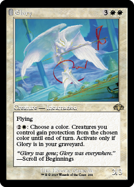 [264]【EN】【FOIL】■旧枠■栄光/Glory【DMR】[R][白]