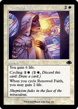 [269]【EN】【FOIL】■旧枠■新たな信仰/Renewed Faith【DMR】[C][白]