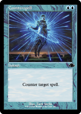 [281]【EN】【FOIL】■旧枠■対抗呪文/Counterspell【DMR】[C][青]