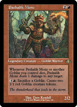 [328]【EN】【FOIL】■旧枠■パシャリク・モンス/Pashalik Mons【DMR】[R][赤]