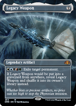 [450]【EN】【FOIL】■ボーダーレス■レガシーの兵器/Legacy Weapon【DMR】[M][茶]
