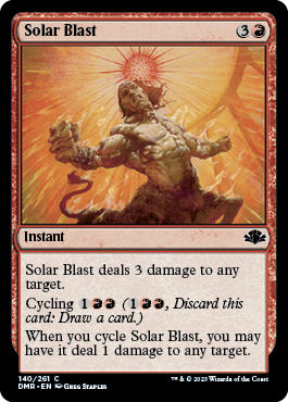 [140]【EN】陽光の突風/Solar Blast【DMR】[C][赤]