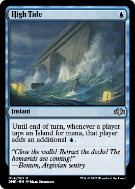 [054]【EN】【FOIL】満潮/High Tide【DMR】[U][青]