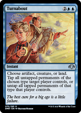 [070]【EN】【FOIL】転換/Turnabout【DMR】[U][青]