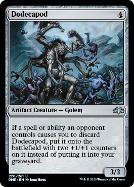 [220]【EN】【FOIL】十二足獣/Dodecapod【DMR】[U][茶]