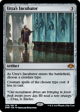[239]【EN】【FOIL】ウルザの保育器/Urza's Incubator【DMR】[M][茶]