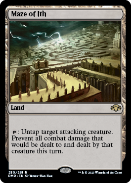 [250]【EN】【FOIL】イス卿の迷路/Maze of Ith【DMR】[R][土地]
