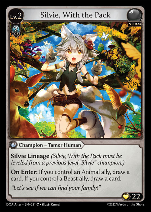 [011]【EN】Silvie, With the Pack【DOAAlter】[C][Norm]