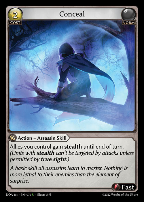 [076]【EN】【FOIL】Conceal【DOA1st】[U][Norm]