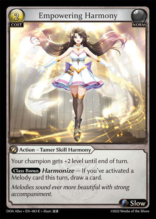 [083]【EN】【FOIL】Empowering Harmony【DOAAlter】[C][Norm]