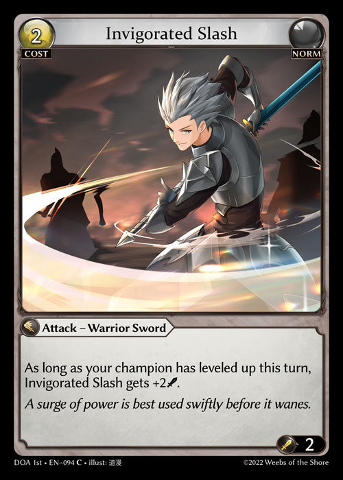 [094]【EN】Invigorated Slash【DOA1st】[C][Norm]