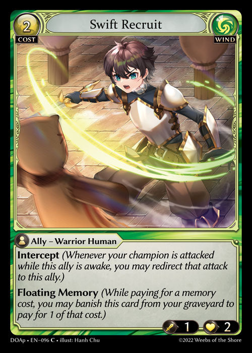 [096]【EN】Swift Recruit【DOAp】[C][Wind]