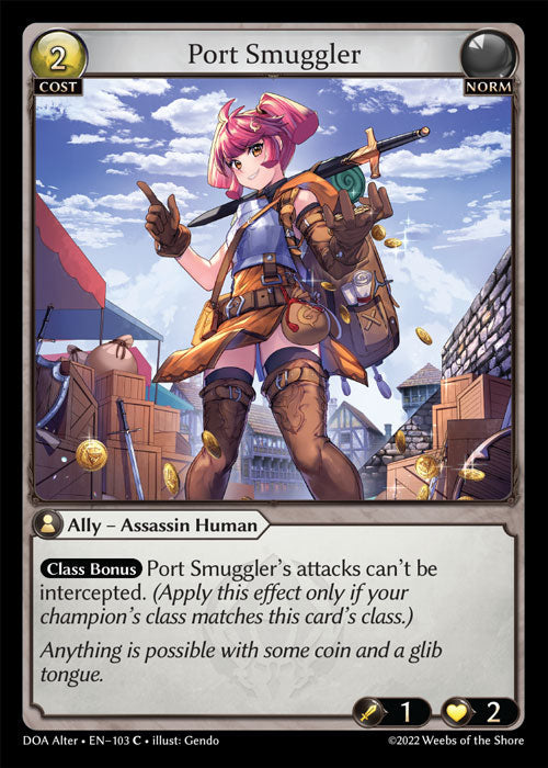 [103]【EN】【FOIL】Port Smuggler【DOAAlter】[C][Norm]