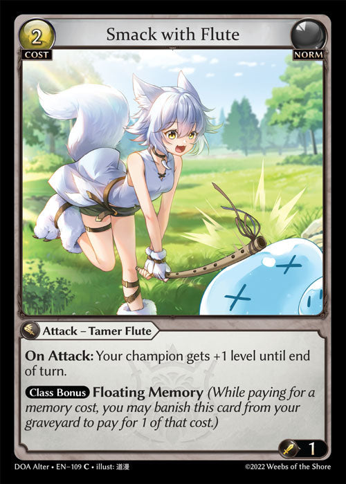 [109]【EN】【FOIL】Smack with Flute【DOAAlter】[C][Norm]