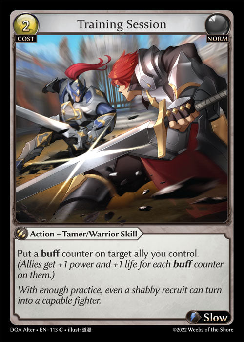 [113]【EN】【FOIL】Training Session【DOAAlter】[C][Norm]