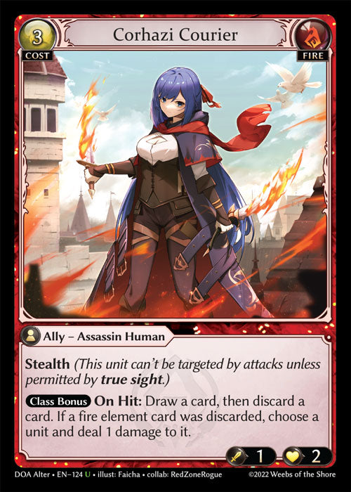 [124]【EN】Corhazi Courier【DOAAlter】[U][Fire]
