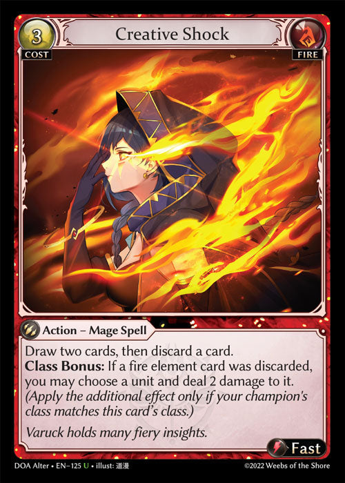 [125]【EN】Creative Shock【DOAAlter】[U][Fire]