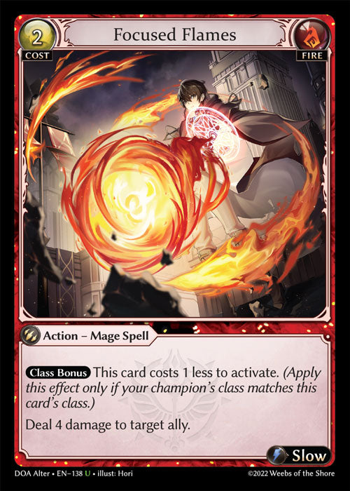 [138]【EN】Focused Flames【DOAAlter】[U][Fire]
