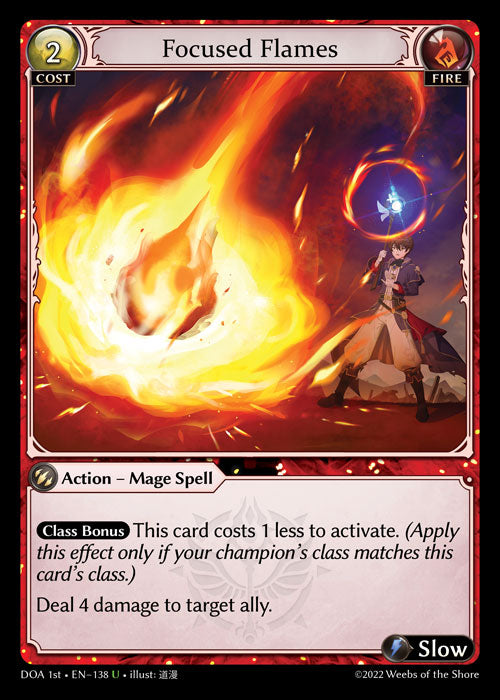 [138]【EN】Focused Flames【DOA1st】[U][Fire]