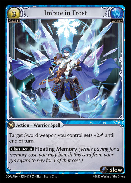 [175]【EN】【FOIL】Imbue in Frost【DOAAlter】[C][Water]