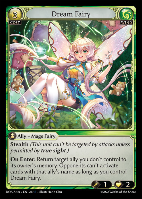 [209]【EN】【FOIL】Dream Fairy【DOAAlter】[R][Wind]